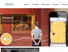 Tablet Screenshot of idecca.com